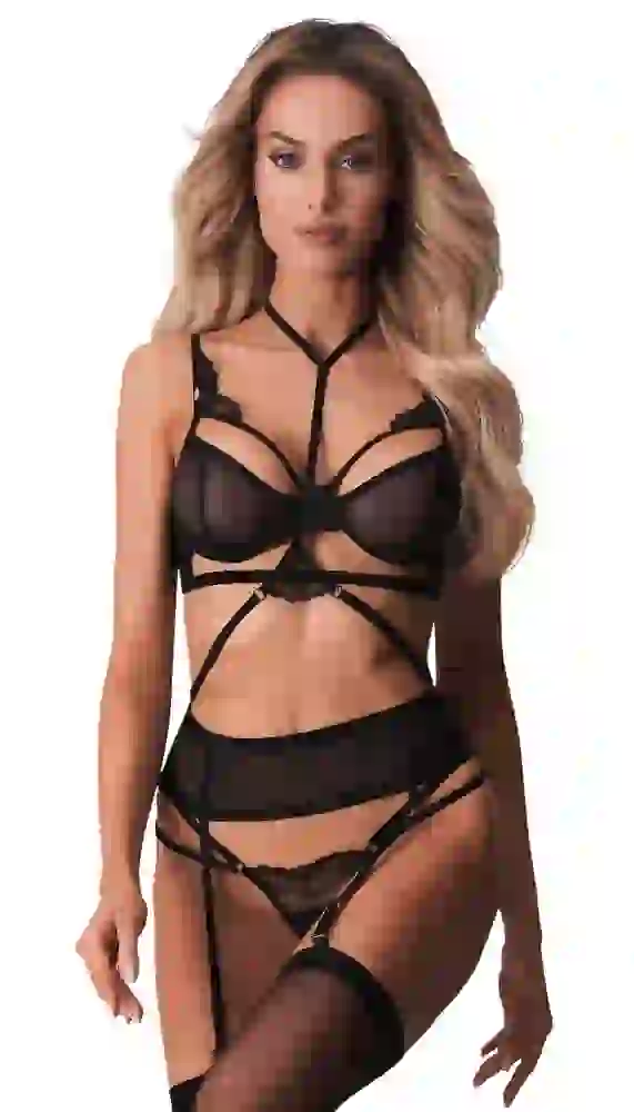 22156831111_nor_a Obsessive Premium Set "Premisis" Schwarz XS/S