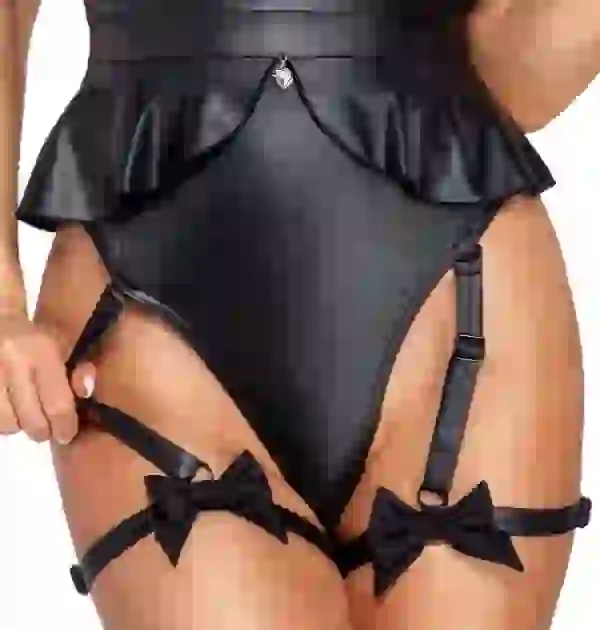 Cottelli COSTUMES Schwarzes Bunny-Kostüm mit Sex-Appeal, Größe S, schwarz Cottelli COSTUMES Schwarzes Bunny-Kostüm mit Sex-Appeal, Größe S, schwarz