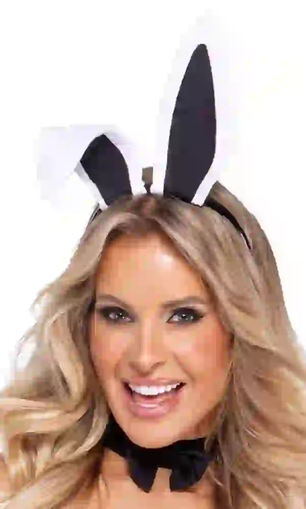 Cottelli COSTUMES Schwarzes Bunny-Kostüm mit Sex-Appeal, Größe S, schwarz Cottelli COSTUMES Schwarzes Bunny-Kostüm mit Sex-Appeal, Größe S, schwarz