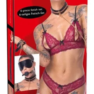 Bad Kitty Bondage-Set "Chain of Desire", schwarz