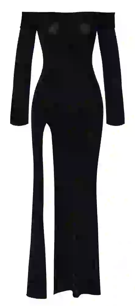 Noir Glitzerkleid "Midnight Sparkle