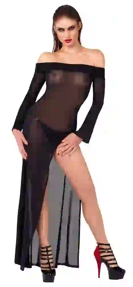 Noir Glitzerkleid "Midnight Sparkle