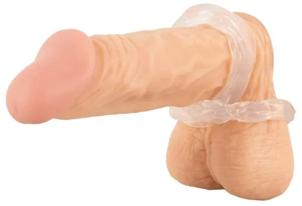 beau coeur PARINOR Silicone Cock & Ball Ring - Transparent, dehnbar, rutschfest beau coeur PARINOR Silicone Cock & Ball Ring - Transparent, dehnbar, rutschfest