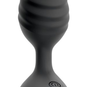 ANOS Flexibler Plug Twisted mit Vibrationsmodi - Schwarz ANOS Flexibler Plug Twisted mit Vibrationsmodi - Schwarz – Bild 3