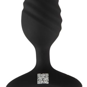 ANOS Flexibler Plug Twisted mit Vibrationsmodi - Schwarz ANOS Flexibler Plug Twisted mit Vibrationsmodi - Schwarz – Bild 4