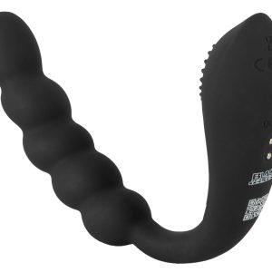 Black Velvets Bendable Dual Stimulator - Schwarz, wasserdicht, Silikon - 26cm Black Velvets Bendable Dual Stimulator - Schwarz, wasserdicht, Silikon - 26cm – Bild 4