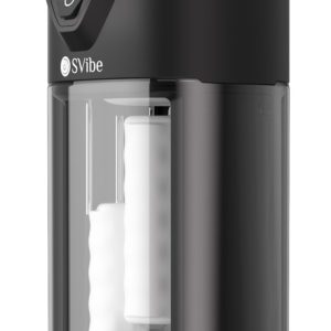 SVibe IKON VOLT Masturbator - Handmassage mit Vibration, Wärme - 27 cm - Schwarz SVibe IKON VOLT Masturbator - Handmassage mit Vibration, Wärme - 27 cm - Schwarz – Bild 3