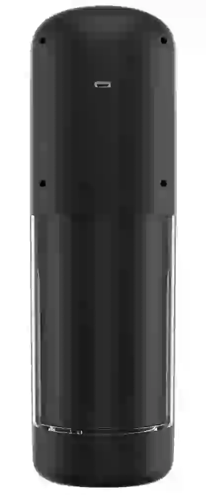 IKON SPARK Masturbator - Intensive Penismassage - Handlich, diskret - 4 Modi, 4 Intensitäten - Wiederaufladbar - USB-C Ladekabel - 27 cm - Schwarz