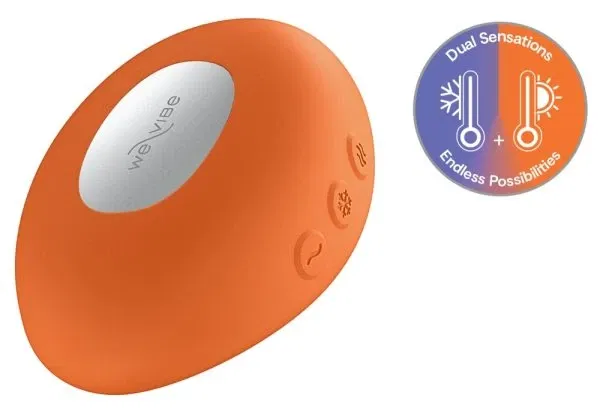 We-Vibe Temp - Auflegevibrator mit Intensiv-Vibrationen und Temperaturkick We-Vibe Temp - Auflegevibrator mit Intensiv-Vibrationen und Temperaturkick
