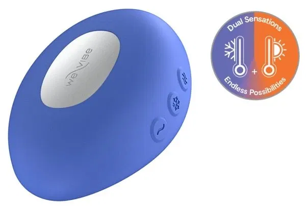 We-Vibe Temp - Auflegevibrator mit Intensiv-Vibrationen und Temperatur-Kick