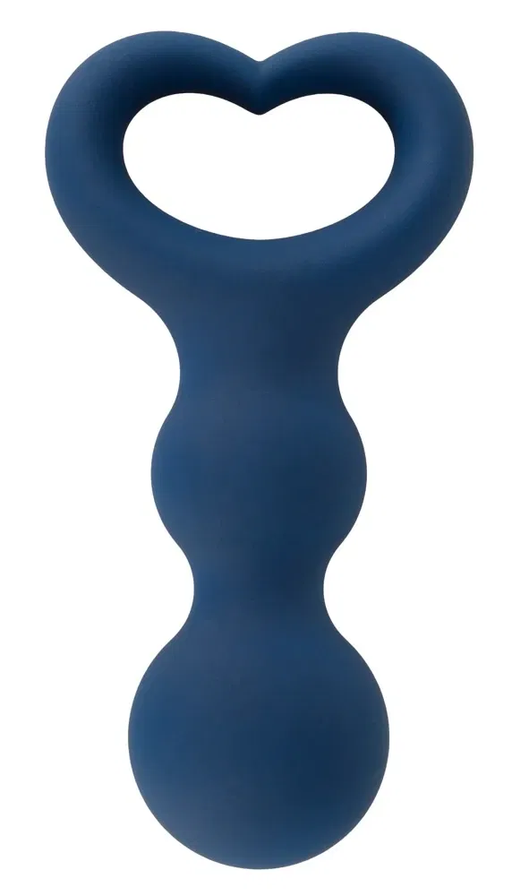 Herz-Shape Analplug, , Größe: 9,5 cm, Farbe: , Silikon
