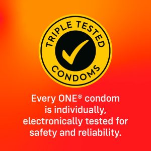 ONE Super Studs Transparent 12er – Noppenkondome, 180mm, vegan ONE Super Studs Transparent 12er – Noppenkondome, 180mm, vegan – Bild 5