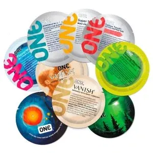 ONE Mixed Pleasures 12er Kondom-Set transparent – 6 Sorten für mehr Spaß