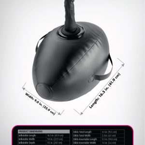 Fetish Fantasy Series Body Dock Inflatable Love Ball - Schwarz Fetish Fantasy Series Body Dock Inflatable Love Ball - Schwarz – Bild 5