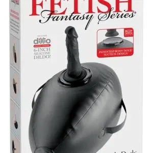 Fetish Fantasy Series Body Dock Inflatable Love Ball - Schwarz