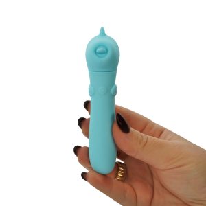 Unihorn USB Mount'n Peak Minivibrator Einhorn-Design, 14,3 cm, Silikon Unihorn USB Mount'n Peak Minivibrator Einhorn-Design, 14,3 cm, Silikon – Bild 4