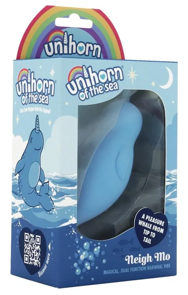 07015990000_verp Unihorn Narwhal klitoris-vibrator silber 14,3 cm beidseitig vibrierend