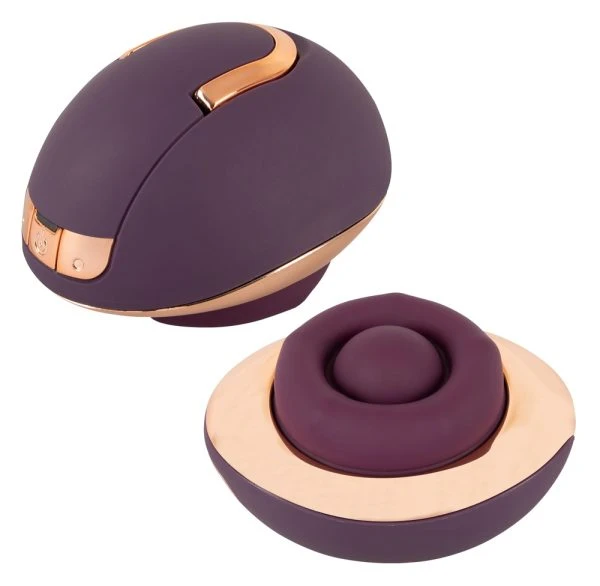 07530410000_nor_a Belou Rotating Vulva Massager - Premium Auflegevibrator mit Vibration und Massage - Rot