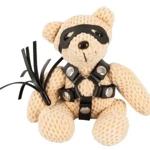 Bad Kitty Teddy Peitsche SM-Plüsch 11 cm Hautfarben Hell