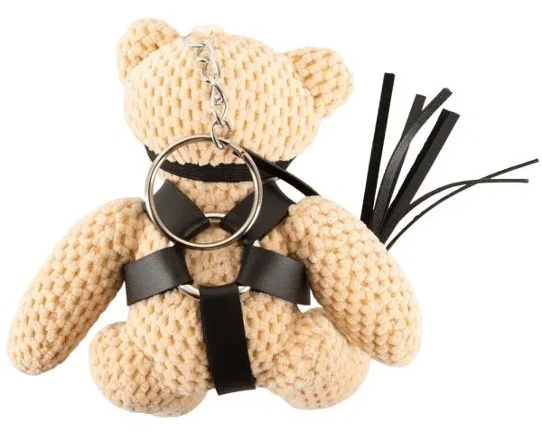 Bad Kitty Teddy Peitsche SM-Plüsch 11 cm Hautfarben Hell
