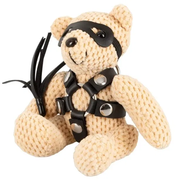 Bad Kitty Teddy Peitsche SM-Plüsch 11 cm Hautfarben Hell