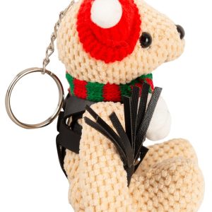 Bad Kitty Teddy Winter Edition 11 cm mit Harness, Mini-Peitsche & Strickmütze Bad Kitty Teddy Winter Edition 11 cm mit Harness, Mini-Peitsche & Strickmütze – Bild 3