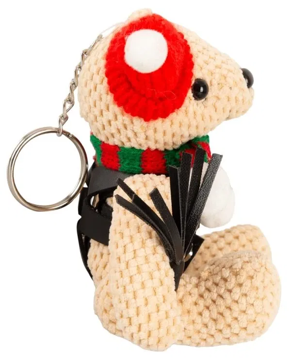Bad Kitty Teddy Winter Edition 11 cm mit Harness, Mini-Peitsche & Strickmütze Bad Kitty Teddy Winter Edition 11 cm mit Harness, Mini-Peitsche & Strickmütze