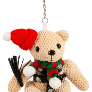 Bad Kitty Teddy Winter Edition 11 cm mit Harness, Mini-Peitsche & Strickmütze Bad Kitty Teddy Winter Edition 11 cm mit Harness, Mini-Peitsche & Strickmütze – Bild 5