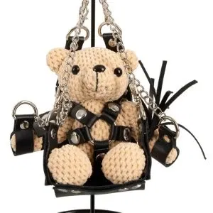 Bad Kitty Teddy Schaukel 11 cm hautfarben hell SM-Spielgefährte
