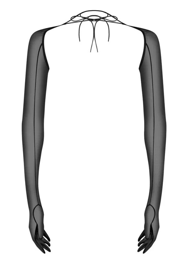 24613821101_hollow_nor_a Obsessive Euphori Powernet Handschuhe Schwarz S-L extralang