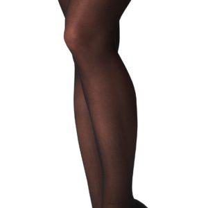 Obsessive Lecille Straps-Strümpfe Schwarz S/M mit Spitzenabschluss