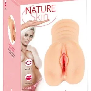 Nature Skin Vagina Masturbator Hautfarben Hell – Realistischer Soft-TPE Masturbator 16 cm