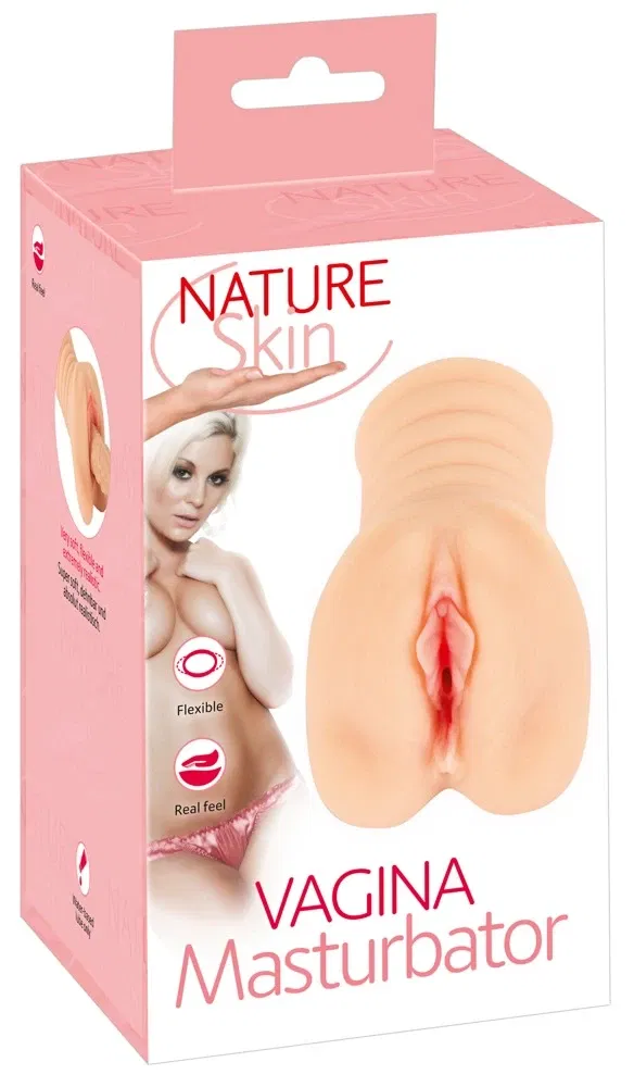 50056040000_verp Nature Skin Vagina Masturbator Hautfarben Hell – Realistischer Soft-TPE Masturbator 16 cm