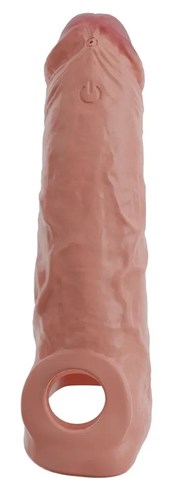 Realistixxx RealSleeve Vibration Verlängerung Hautfarben Hell 20 cm