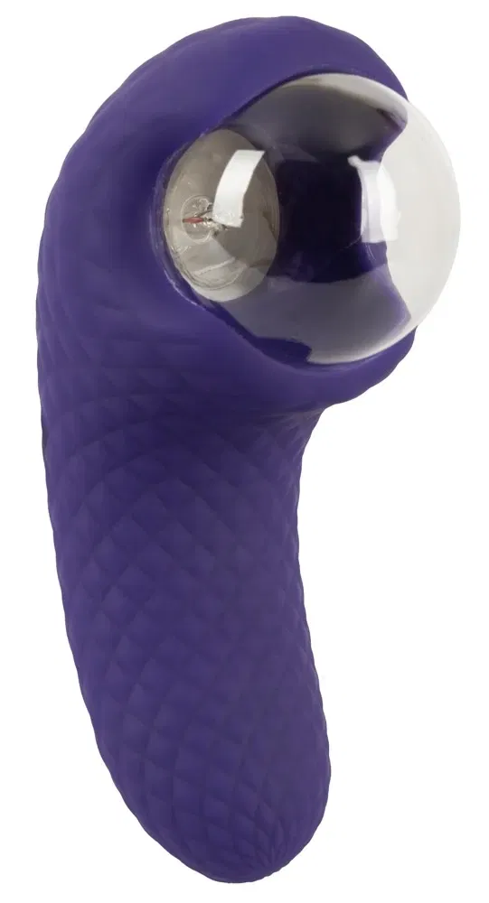 beau cœur ZANTO Plasma Vibrator Blau mit Leuchteffekt und kraftvollen Vibrationen