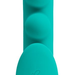 beau cœur Sylora Unique Beads Vibrator türkis 17 cm beau cœur Sylora Unique Beads Vibrator türkis 17 cm – Bild 3