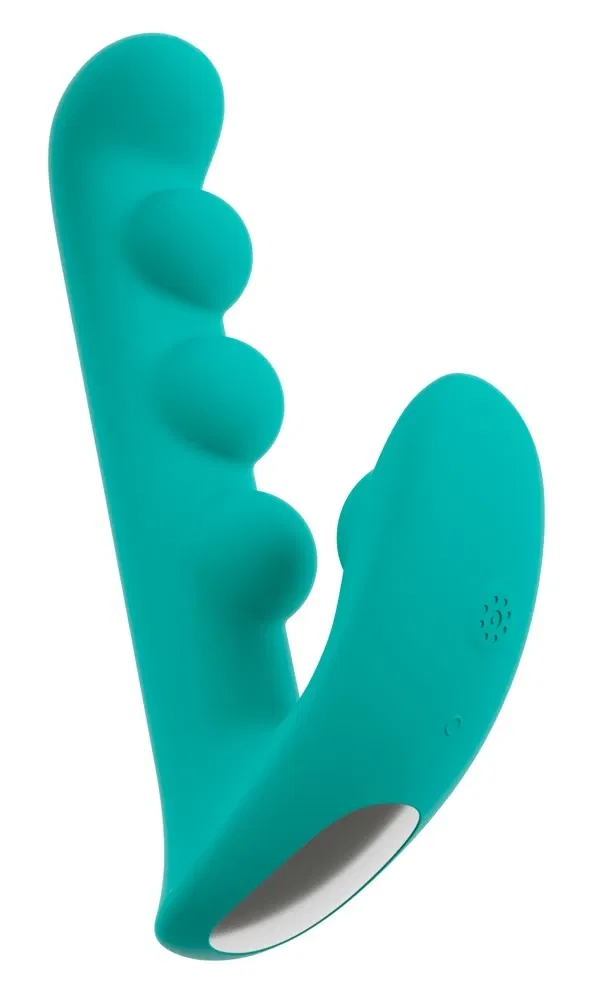 beau cœur Sylora Unique Beads Vibrator türkis 17 cm