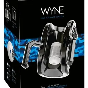 WYNE Masturbator 10 Schwarz – Automatischer Stroker mit 7 Modi & USB-Ladung
