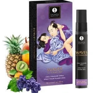 Shunga Waves of Pleasure Exotic Mundspray 20 ml – Fruchtiger Oralsex-Kick