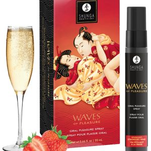 Shunga Waves of Pleasure Erdbeer Sekt Mundspray 20 ml