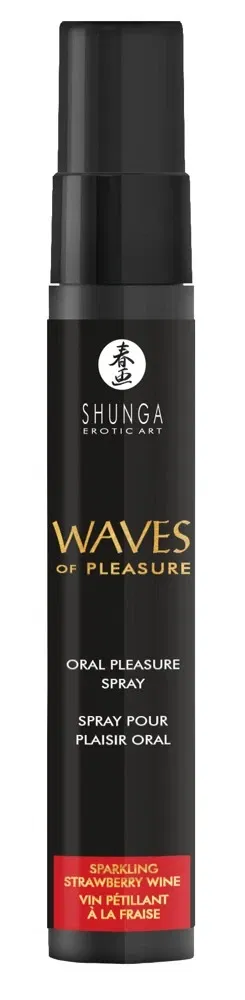 Shunga Waves of Pleasure Erdbeer Sekt Mundspray 20 ml