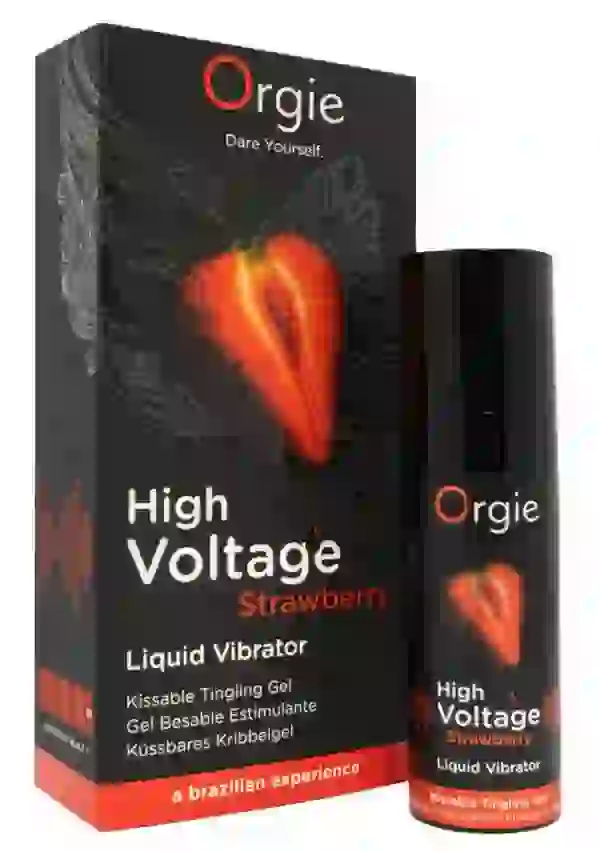 Orgie High Voltage Erdbeer Stimulationsgel 15 ml transparent Orgie High Voltage Erdbeer Stimulationsgel 15 ml transparent