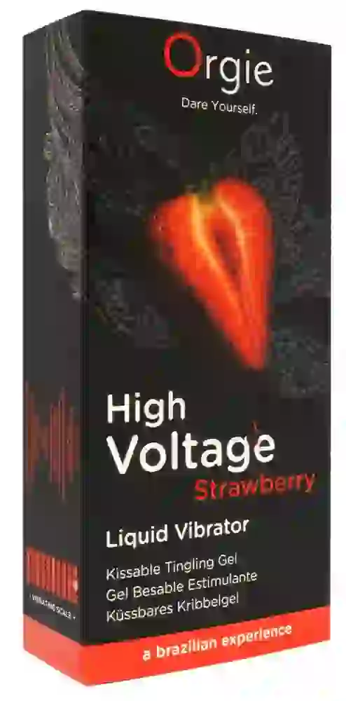 06315310000_verp Orgie High Voltage Erdbeer Stimulationsgel 15 ml transparent
