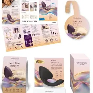 Womanizer Merch Kit Next Duo Small – 5-teiliges Präsentationsset