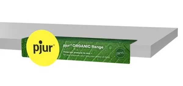 pjur ORGANIC POS Kit 3-teilig natürliches Verkaufsförderungsset