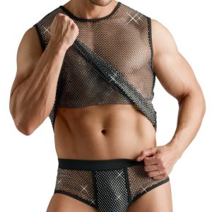 Svenjoyment Herren Slip 3XL Schwarz Glitzersteine Komfort-Pants Svenjoyment Herren Slip 3XL Schwarz Glitzersteine Komfort-Pants – Bild 5