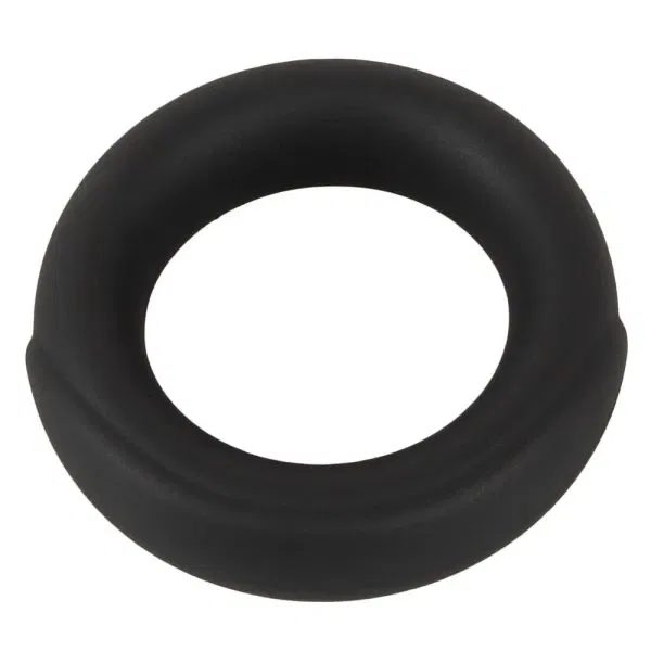 Erecto Single Cock Ring schwarz 2,6 cm Liquid-Silikon Penisring