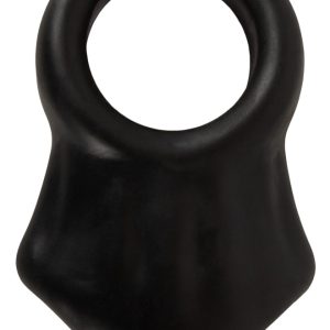 Erecto Cock Ring mit Ball Stretcher, Schwarz, Dehnbar, Silikon Erecto Cock Ring mit Ball Stretcher, Schwarz, Dehnbar, Silikon – Bild 5