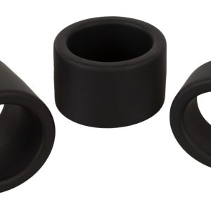 Erecto Ball Stretcher Set 3 Größen Schwarz Silikon Hodenringe Erecto Ball Stretcher Set 3 Größen Schwarz Silikon Hodenringe – Bild 5