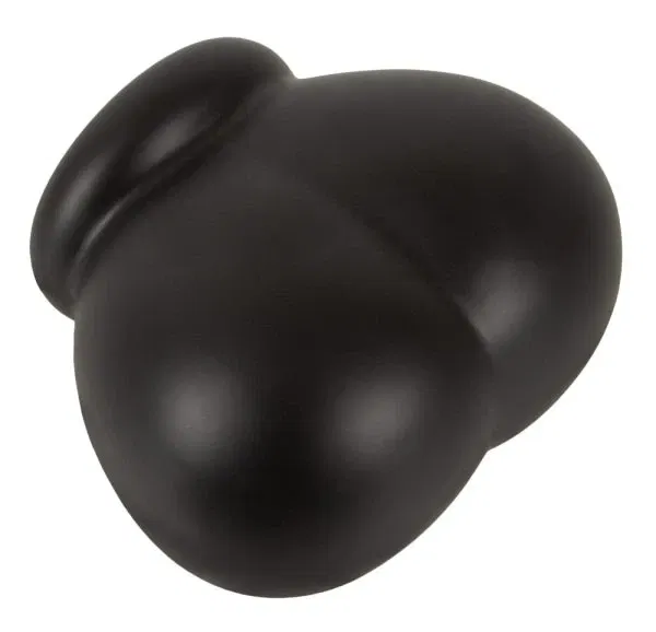 Erecto Ball Bag Hodenring Schwarz – Anatomisch geformter Silikon-Hodenschutz